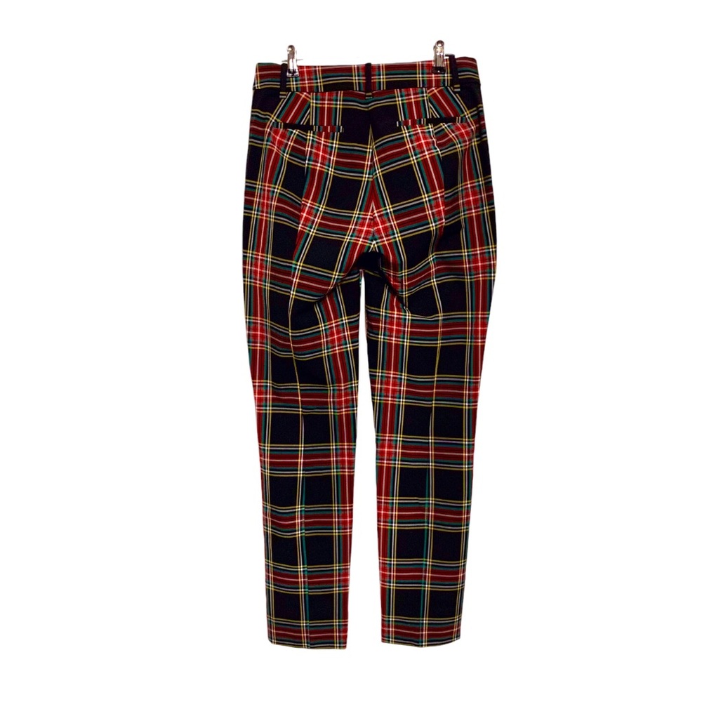 J Crew Ruby Full Length Plaid Pants Work Office T… - image 3